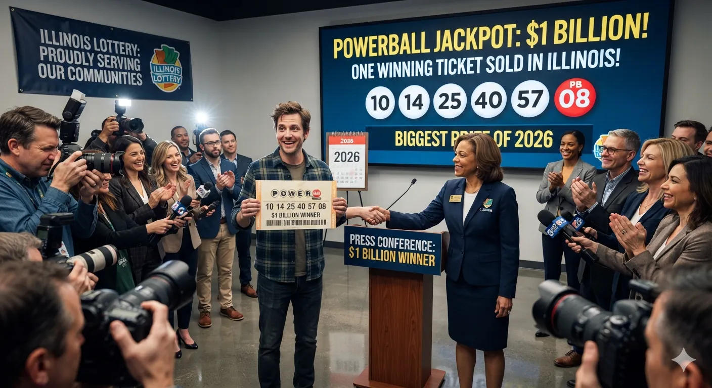 Powerball $1.04 billion jackpot won in Illinois on August 12, 2026